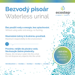 Bezvodý žlab ECOSTEP P30