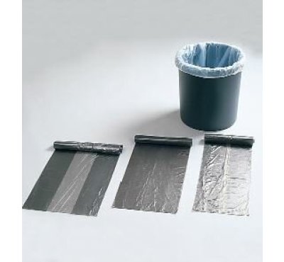 Sáček 500x600, 6mi, černý, HDPE