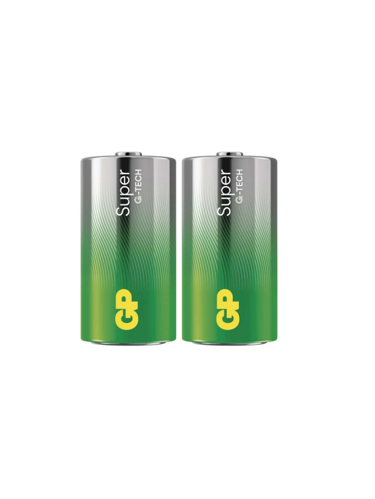 Baterie alkalicka GP SUPER C - 2ks