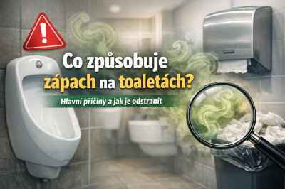 Co způsobuje zápach na toaletách? Nejčastější příčiny, na co si dát pozor a jak to řešit