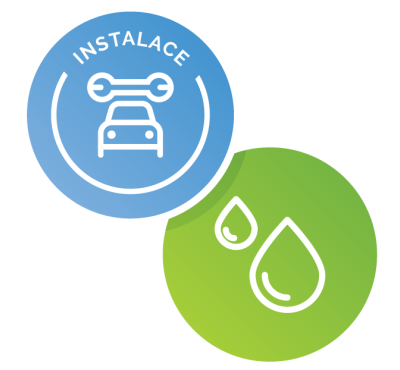 Instalace bezvodého pisoáru - 1 ks