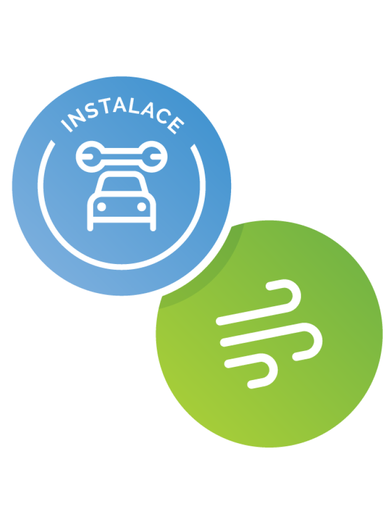 Instalace osoušeče rukou - 1 ks